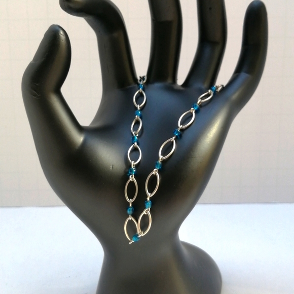 Silpada Jewelry - Vintage 925 Silpada Marked Silver Beaded Ankle Bracelet